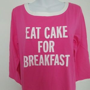 kate spade EAT CAKE FOR BREAKFAST